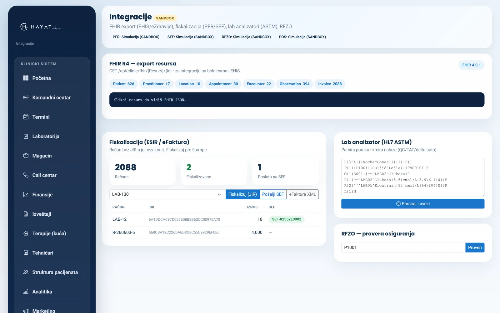 Integrations